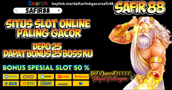 Game Slot Online Terpercaya Safir88

