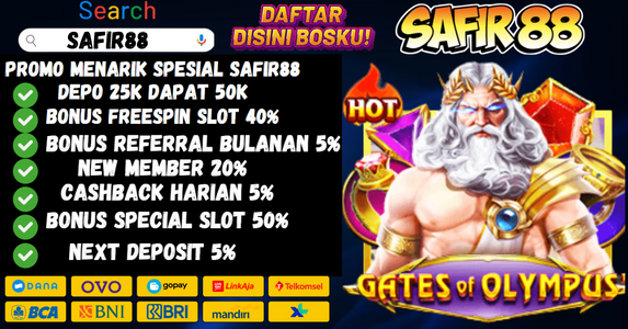 Slot Online Uang Asli Safir88